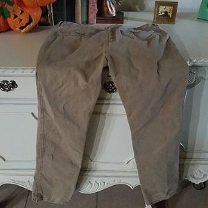 Flat Front Khakis 33x32